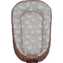 Bebe Stars Swan Βρεφικό Μαξιλάρι Φωλιά Memory Foam Υποαλλεργικό 86x55cm