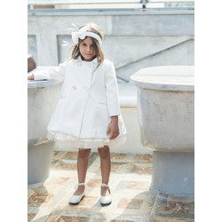 Stova Bambini Βαπτιστικό Παλτό για Κορίτσι 1τμχ AW24G5