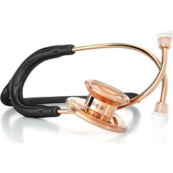 MDF Instruments Md One Καρδιολογικό Στηθοσκόπιο με Διπλό Κώδωνα Black Rose Gold