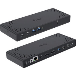 I-tec USB-C Docking Station με DisplayPort / HDMI 4K PD Ethernet και Σύνδεση 3 Oθονών