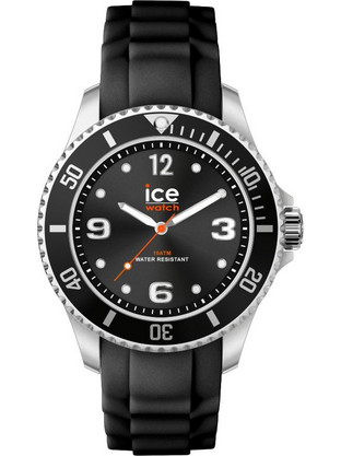 Ice Watch Ανδρικό Ρολόι με Μαύρο Καουτσούκ Λουράκι IC020360