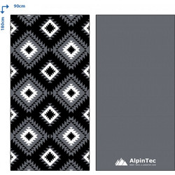 Alpintec Africa Πετσέτα Θαλάσσης Microfiber Γκρι 80x190cm WBMS-XXL-AFRB