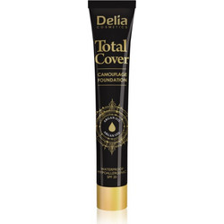 Delia Cosmetics Total Cover 52 Ivory Liquid Make Up SPF20 25gr