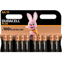 Duracell Plus AA 10τμχ