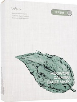 Isntree Mugwort Calming Gauze Mask 10x23gr
