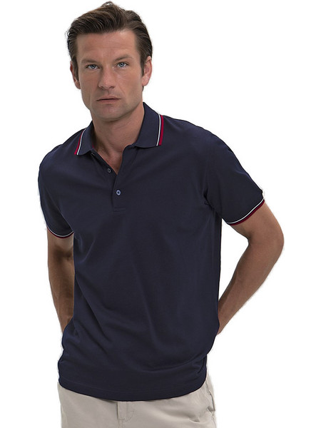 Nino Marini Ανδρική Μπλούζα Polo Κοντομάνικη Navy Μπλε 62301-315