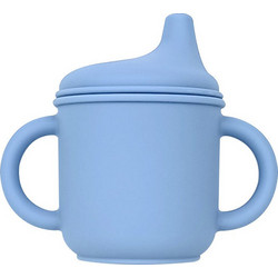 BabyCloud Ποτηράκι Σιλικόνης Γαλάζιο 150ml