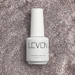 Leven 329 Rose Gold Glitter Ημιμόνιμο Βερνίκι Νυχιών 15ml