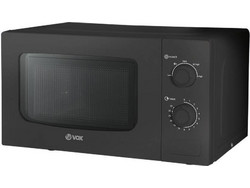 Vox Electronics M-30B Φούρνος Μικροκυμάτων 20lt Μαύρος