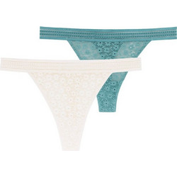 Dorina Yuka Γυναικεία String με Δαντέλα 2Pack D001835LA064-2X0257