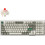 Keychron Q5 Max QMK/VIA Ασύρματο Μηχανικό Gaming Πληκτρολόγιο με Gateron Jupiter Red Διακόπτες RGB White