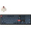 Keychron V6 Max QMK/VIA Ασύρματο Μηχανικό Gaming Πληκτρολόγιο με Gateron Jupiter Brown Διακόπτες RGB Black