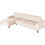 HomeMarkt Noa Γωνιακός Καναπές Αριστερή Γωνία Εκρού 288x157x80cm HM3278.01L