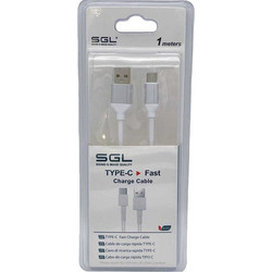 SGL FB1 USB-A to USB-C 1m White 099262