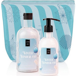 Lavish Care Winter Wonderland Shower Gel 500ml + Glitter Body Lotion 300ml