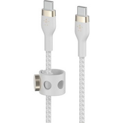 Belkin Braided USB-C to USB-C 60W 1m White CAB011BT1MWH