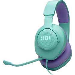 JBL Quantum 100M2 Gaming Headset Over Ear Turquoise Purple