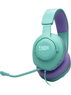 JBL Quantum 100M2 Gaming Headset Over Ear Turquoise Purple
