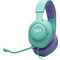 JBL Quantum 100M2 Gaming Headset Over Ear Turquoise Purple JBL Quantum 100M2 Gaming Headset Over Ear Turquoise Purple
