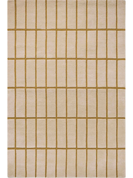 Marimekko Tiliskivi Χαλί Ορθογώνιο Μάλλινο 200x280cm 132906 Beige Yellow