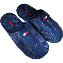 Fame Χειμερινές Ανδρικές Παντόφλες Navy Μπλε 41/086