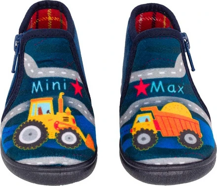 Mini Max Ανατομικές Χειμερινές Παιδικές Παντόφλες Μποτάκια για Αγόρια ...