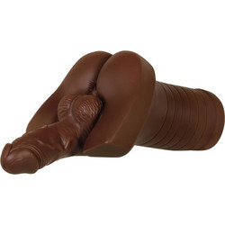 Gender X Backdoor Bash Pocket Αυνανιστήρι με Dildo Brown