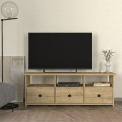 Megapap Έπιπλο Τηλεόρασης Ξύλινο Δρυς Μ140xΠ35xΥ49.8cm Mahen GP042-0262,1