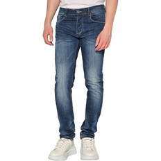 Camaro Ανδρικό Τζιν Παντελόνι Slim Εφαρμογή Μπλε 24023-455-351