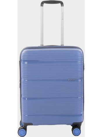 Roncato 41345333 Βαλίτσα Καμπίνας 55x40x20cm με 4 Ρόδες Γαλάζια