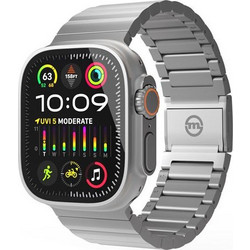 Mobile Origin Titanium Λουράκι Μεταλλικό Silver (Apple Watch 42 / 44 / 45 / 49mm)