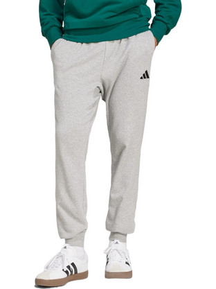 Adidas Essentials Feel Cozy Ανδρικό Παντελόνι Φόρμας με Λάστιχο Γκρι JE3855