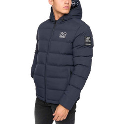 Crosshatch Ανδρικό Μπουφάν Χειμωνιάτικο Puffer Navy Μπλε CH2K123383-NVY