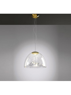 Axo Light SPMOUNTACSORLED Κρεμαστό Φωτιστικό Οροφής Μονόφωτο Χρυσό