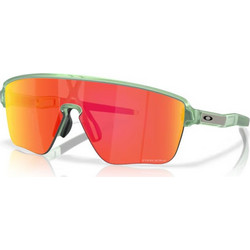 Oakley OO9415 06 Ανδρικά Γυαλιά Ηλίου Μάσκα Κοκάλινα Πράσινα με Πορτοκαλί Φακό