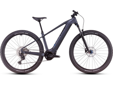Cube Reaction Hybrid Pro 800 2025 Ηλεκτρικό Ποδήλατο Mountain 29" με 12 Ταχύτητες και Δισκόφρενα Γκρι