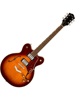 Gretsch Guitars G2622 Streamliner Claret Burst Ηλεκτρική Κιθάρα Semi-Hollow με HH Μαγνήτες και Ταστιέρα Indian Laurel Forge Glow