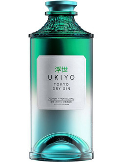 Ukiyo Japanese Tokyo Dry Gin 700ml