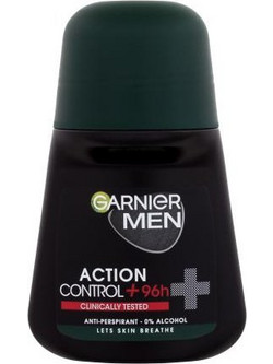 Garnier Action Control+ Ανδρικό Αποσμητικό Roll On 96h 50ml