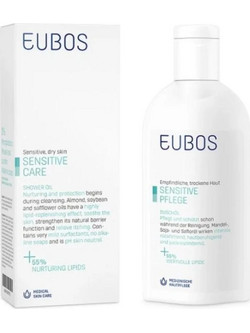 Eubos Sensitive Care Λάδι Καθαρισμού για Ευαίσθητο Δέρμα 200ml