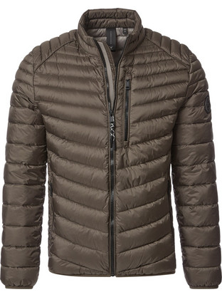 Casa Moda Ανδρικό Μπουφάν Χειμωνιάτικο Puffer Σοκολατί 544296800