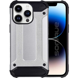 Sonique Heavy Armor Back Cover Silver (iPhone 13 Pro)