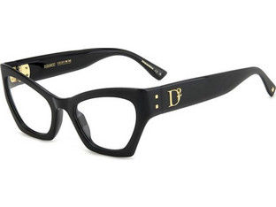 Dsquared2 D20133-807 Ανδρικός Σκελετός Γυαλιών Οράσεως Κοκάλινος Μαύρος
