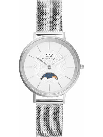 Daniel Wellington Γυναικείο Ρολόι με Ασημί Μεταλλικό Μπρασελέ DW00100772