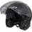 Corsa Dvs CX 209 Matt Black Κράνος Μηχανής Jet