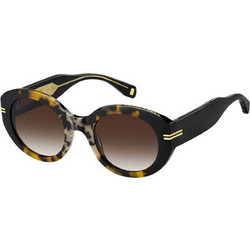Marc Jacobs MARC1110S 086HA Γυναικεία Γυαλιά Ηλίου Οβάλ Κοκάλινα Ταρταρούγα με Καφέ Degradee Φακό