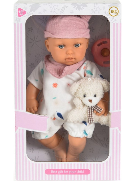 Moni Μωρό Bear & Baby 30cm 1255-10