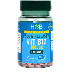Holland & Barrett Vitamin B12 1000μg 180 Ταμπλέτες