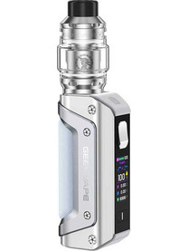 GeekVape Aegis Solo 3 Silver Ηλεκτρονικό Τσιγάρο 5.5ml με Ενσωματωμένη Μπαταρία
