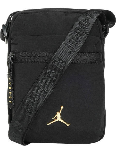 Jordan Ανδρική Τσάντα Ώμου / Χιαστί Μαύρη 9A0631-K5X